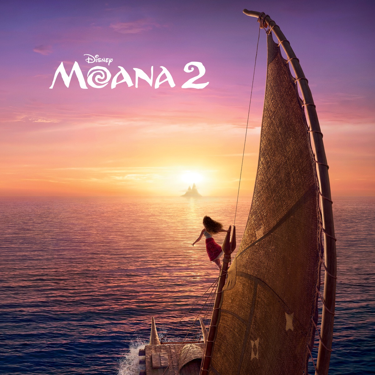 Moana 2 (Original Motion Picture Soundtrack) by Auli'i Cravalho & Dwayne Johnson album cover
