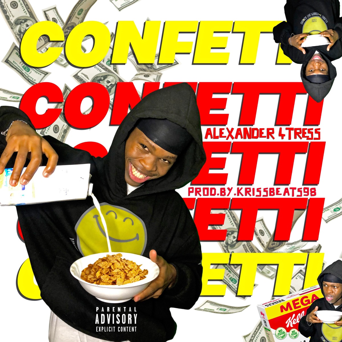 CONFETTI - Single by Alexander 4tress album cover