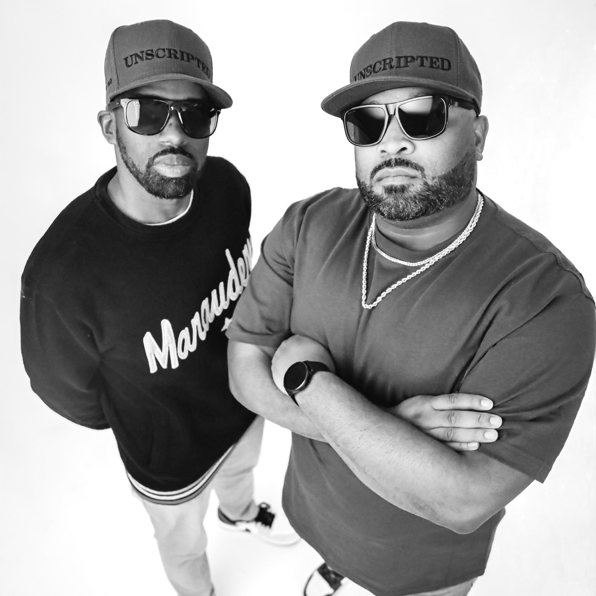 Unscripted (feat. Mic Flo) by King Buttone album cover