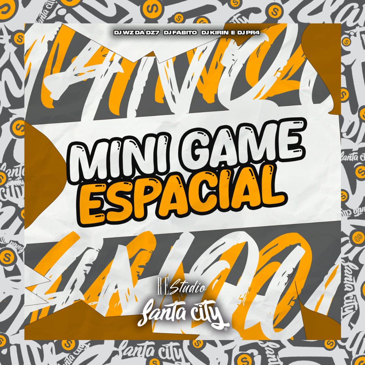 Mini Game Espacial (feat. MC Maiquinho & MC K3) - Single by DJ WZ DA DZ7, DJ PR4, DJ KIRIN & DJ Fabito album cover