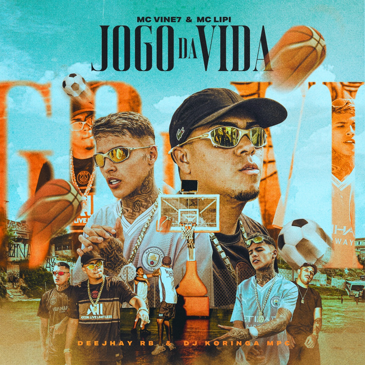 Jogo da Vida (feat. Dj koringa mpc) - Single by MC Vine7 & Mc Lipi album cover