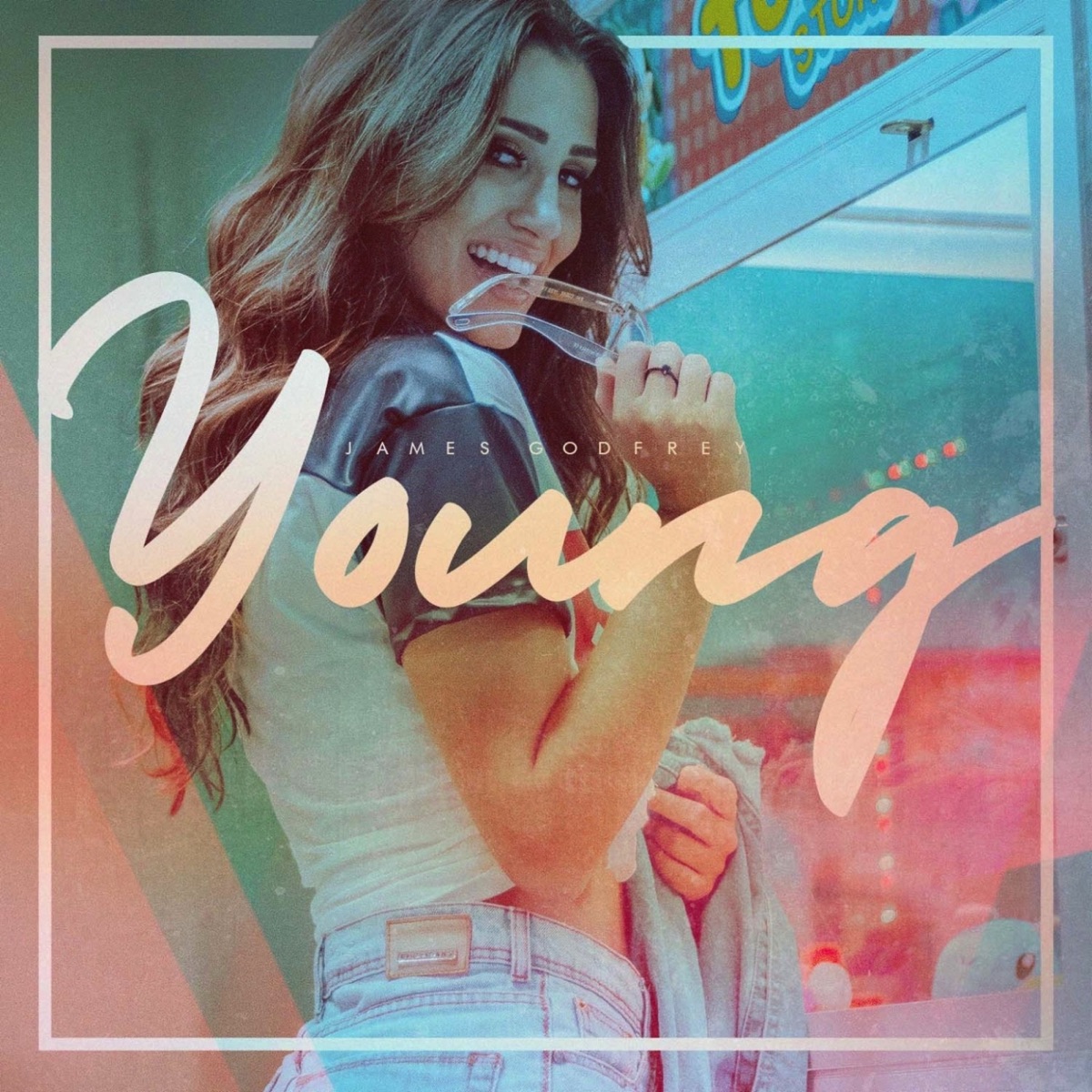 Young - Single by James Godfrey album cover