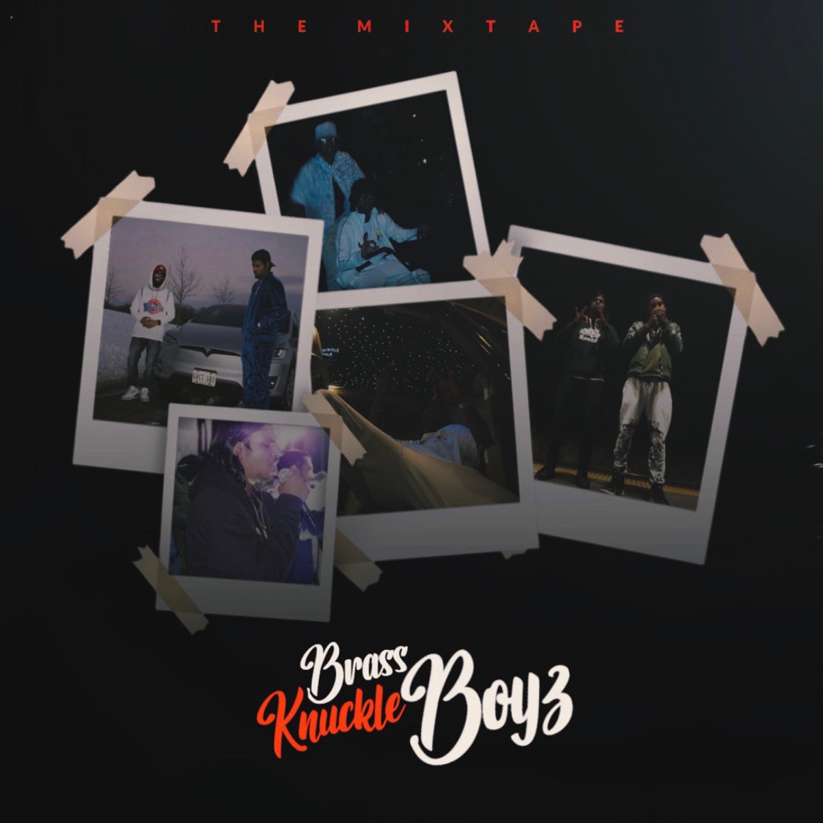 Brass Knuckle Boyz The Mixtape by Kingm #5 album cover