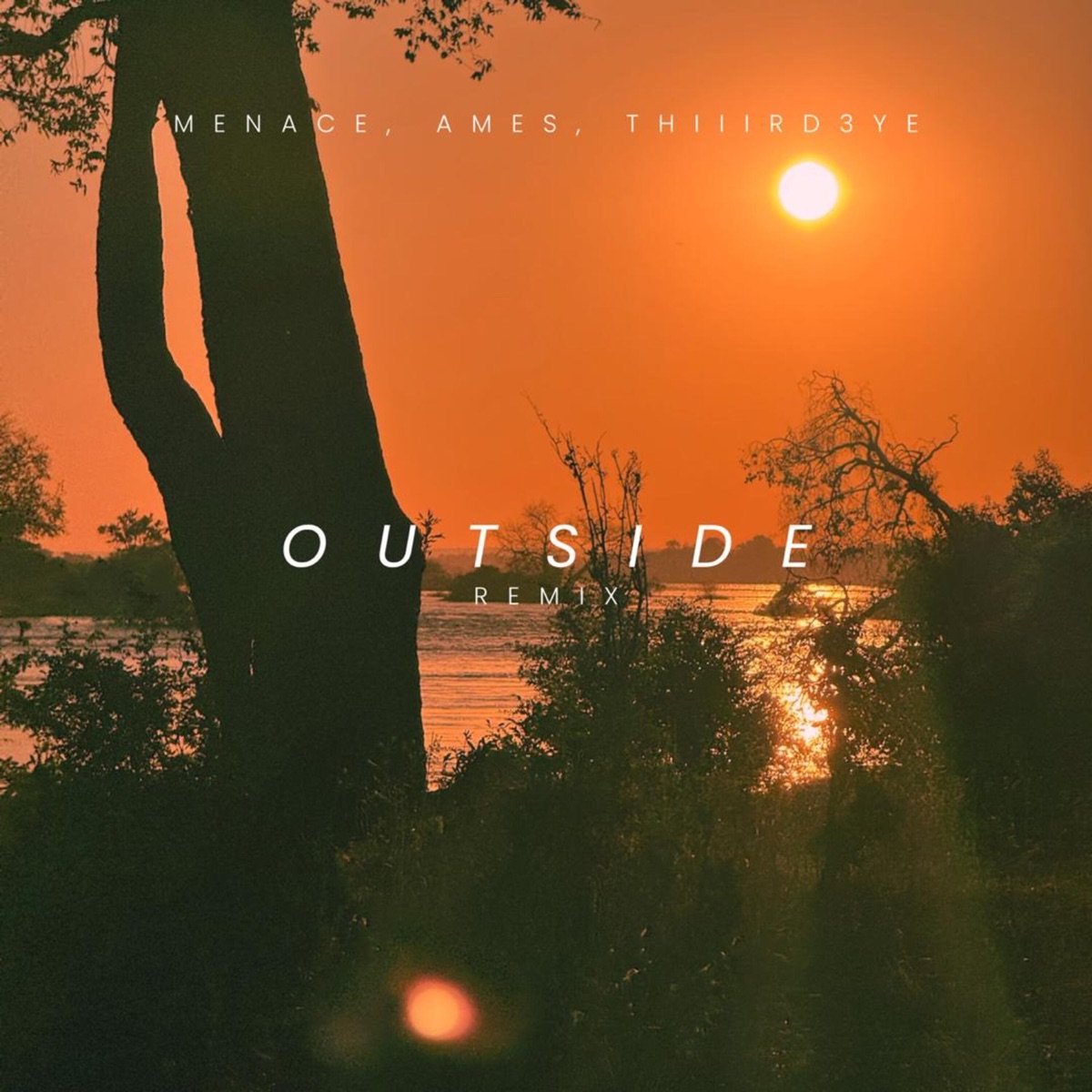 Outside Remix - Single by Thiiird3ye, Menace ZM & Ames album cover