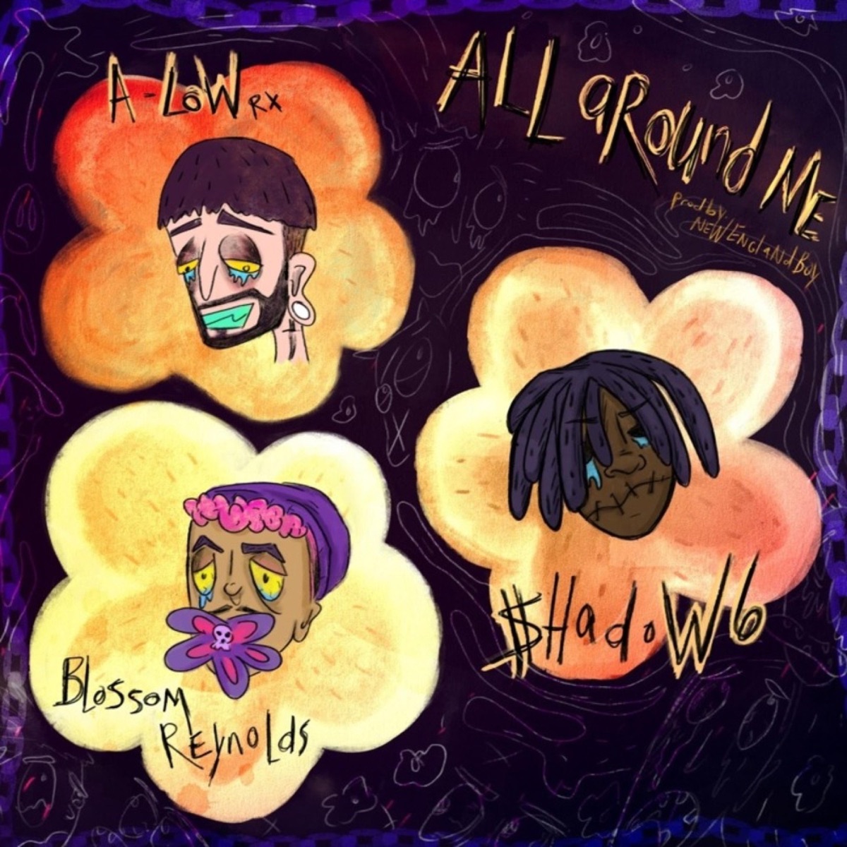 All Around Me (feat. Blossom Reynolds) - Single by A-LOW Rx album cover