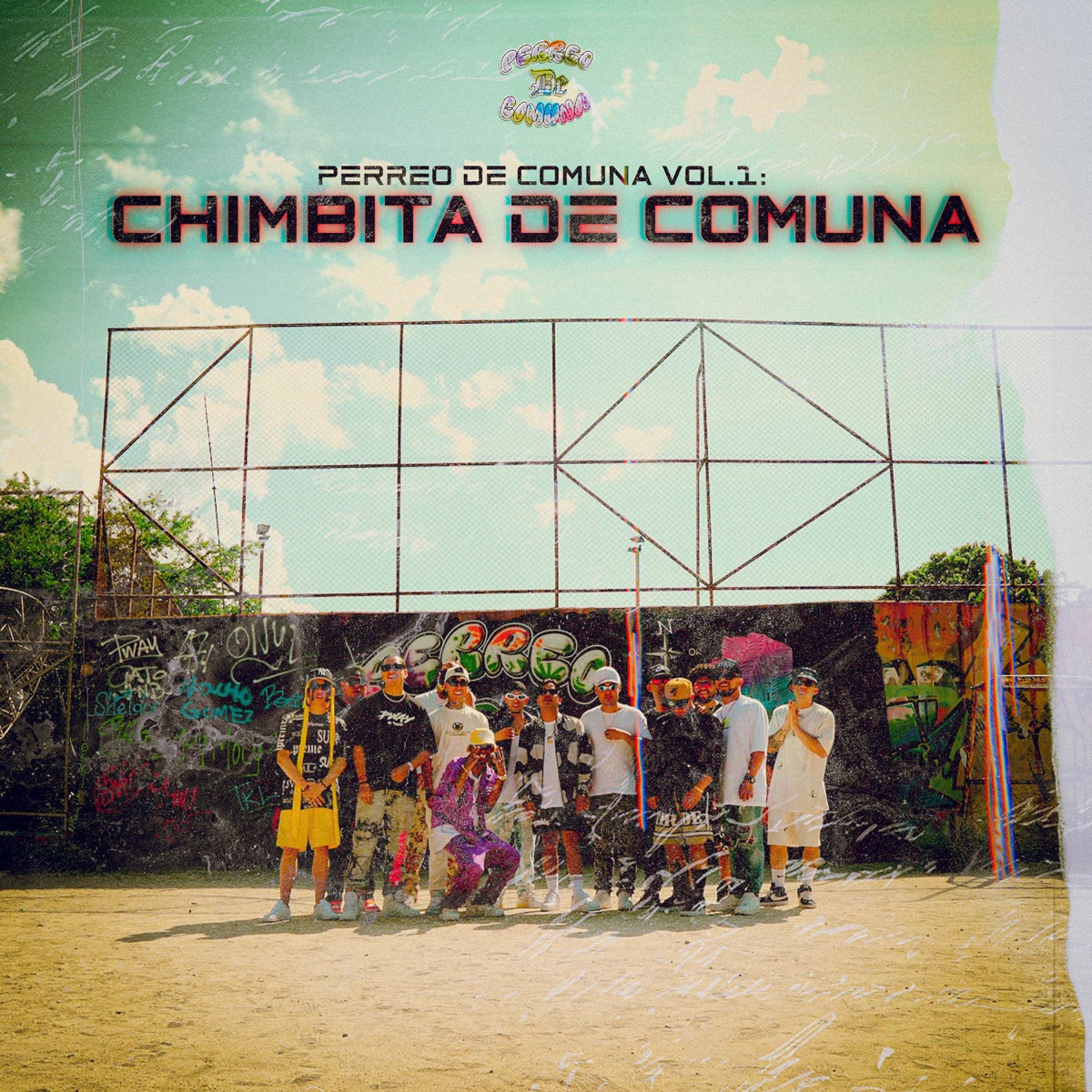 PERREO DE COMUNA VOL.1: CHIMBITA DE COMUNA (feat. Dimelo Romey & Jey Moly & LITBARI & Sheldon Sjögreen) - Single by Justin Music, OG Records & Pway Music album cover