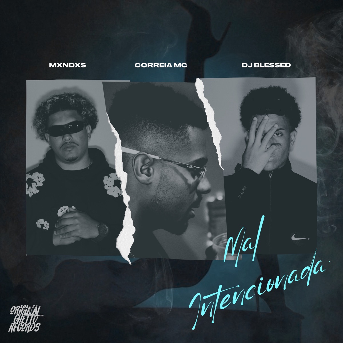 MAL INTENCIONADA - Single by Correia MC, MXNDXS & Dj Blessed Original album cover