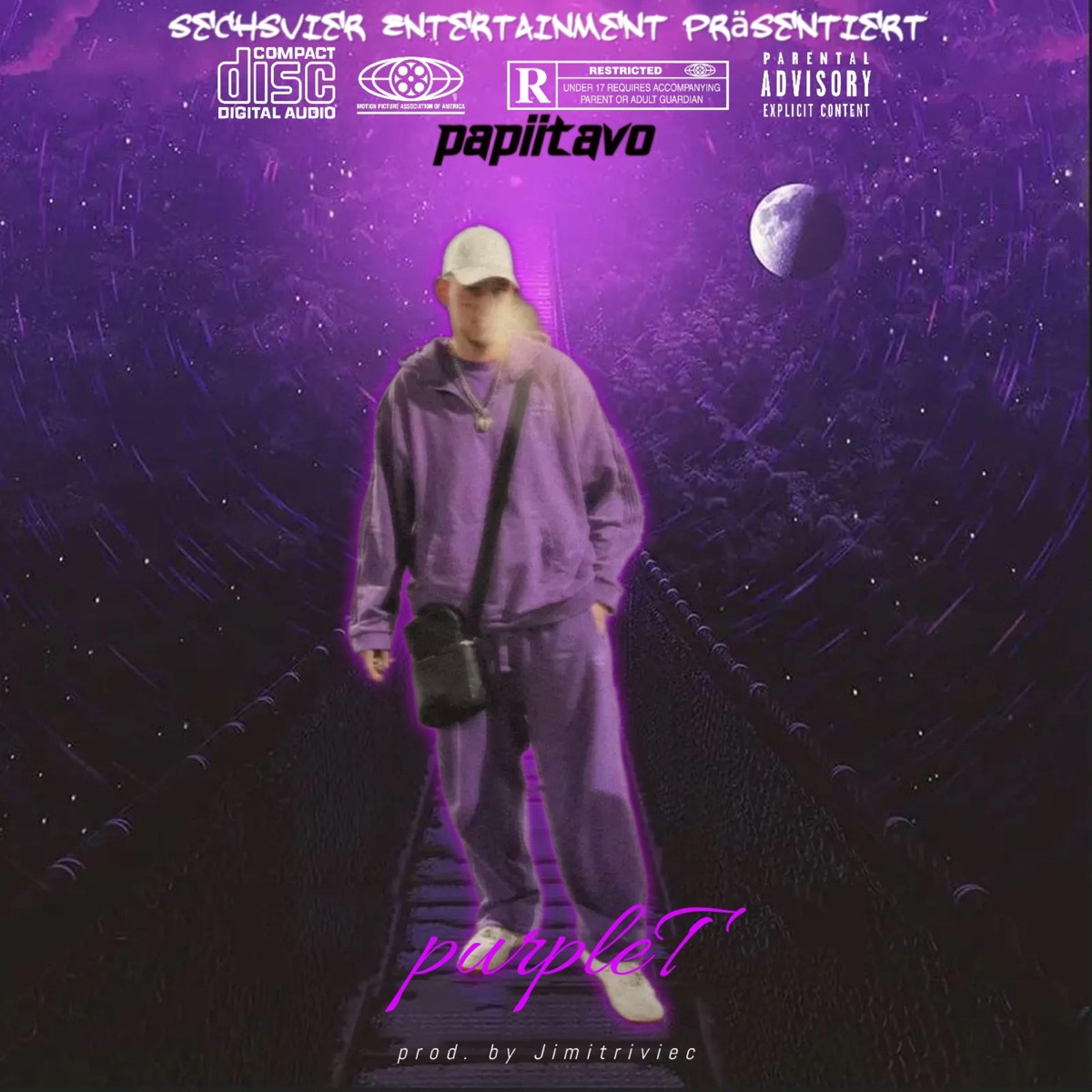 purpleT - Single by papiitavo album cover