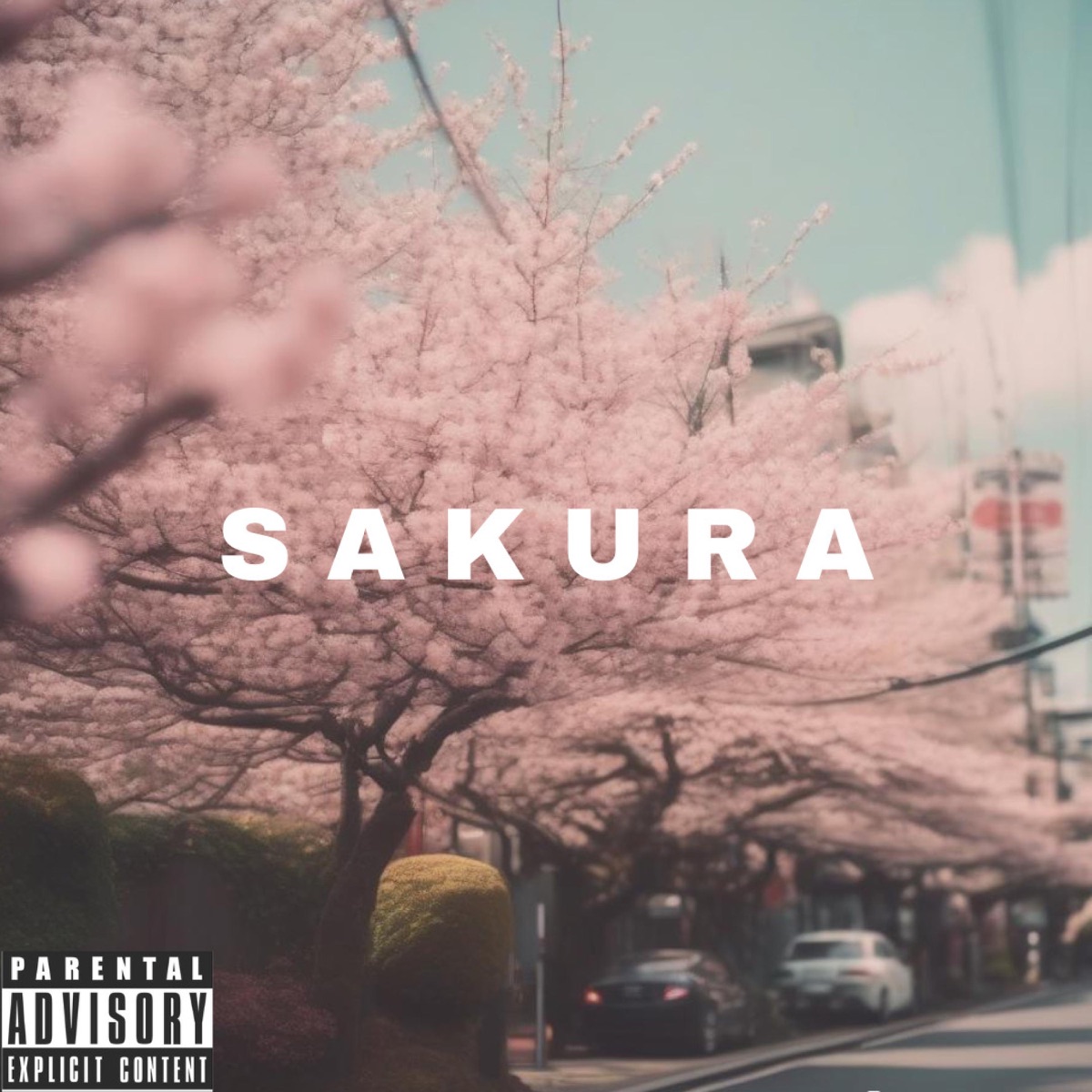 S A K U R A (feat. Big olibeats) by Aaron oli album cover