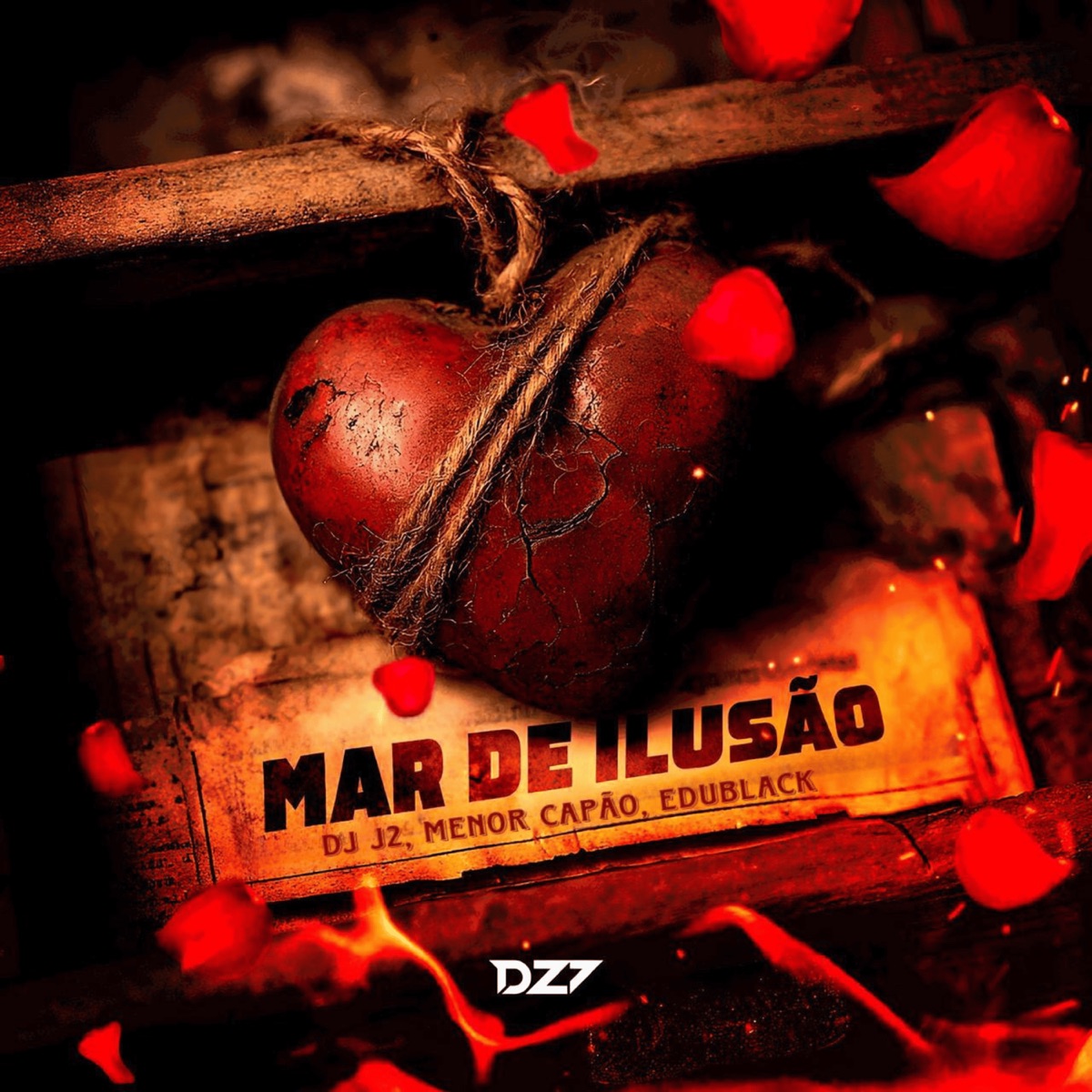 MAR DE ILUSÃO (feat. DJ J2) - Single by EDUBLACK, MENOR CAPÃO & CLUB DA DZ7 album cover