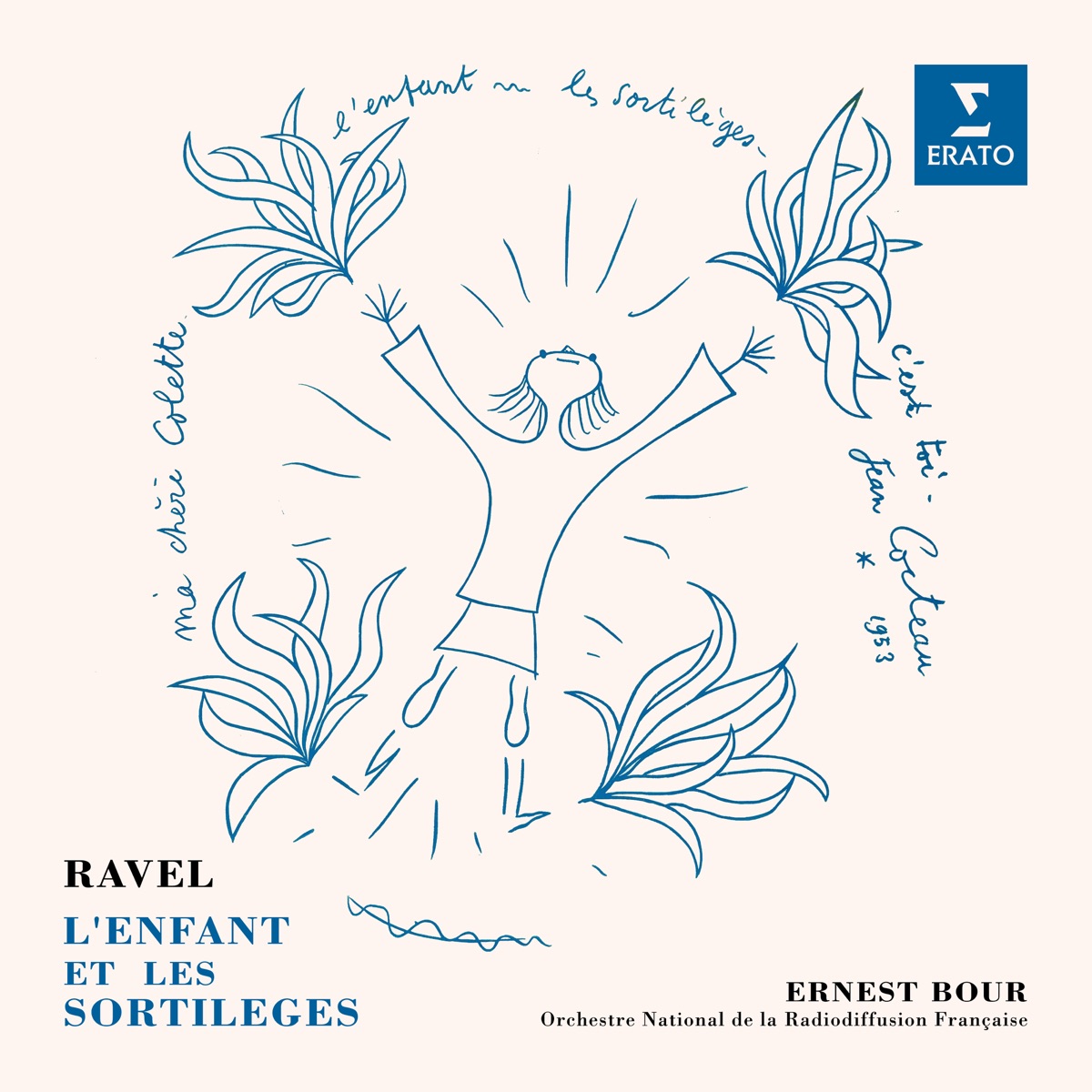 Ravel: L'enfant et les sortilèges, M. 71 by Ernest Bour, Orchestre National de France & Nadine Sautereau album cover