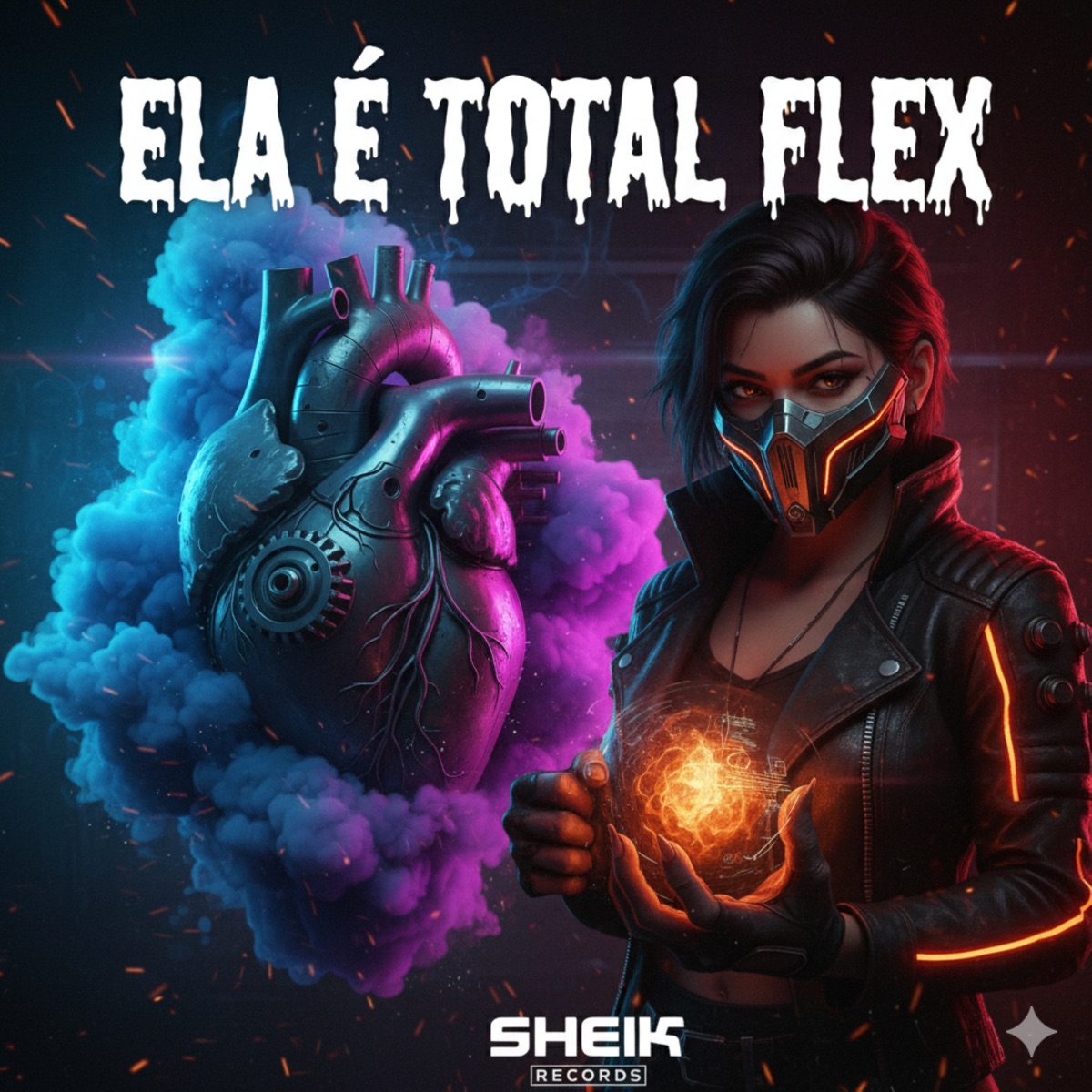Ela É Total Flex (feat. Mc Meduza) - Single by MC Kauan zs & DJ TRALHA DA ZN album cover