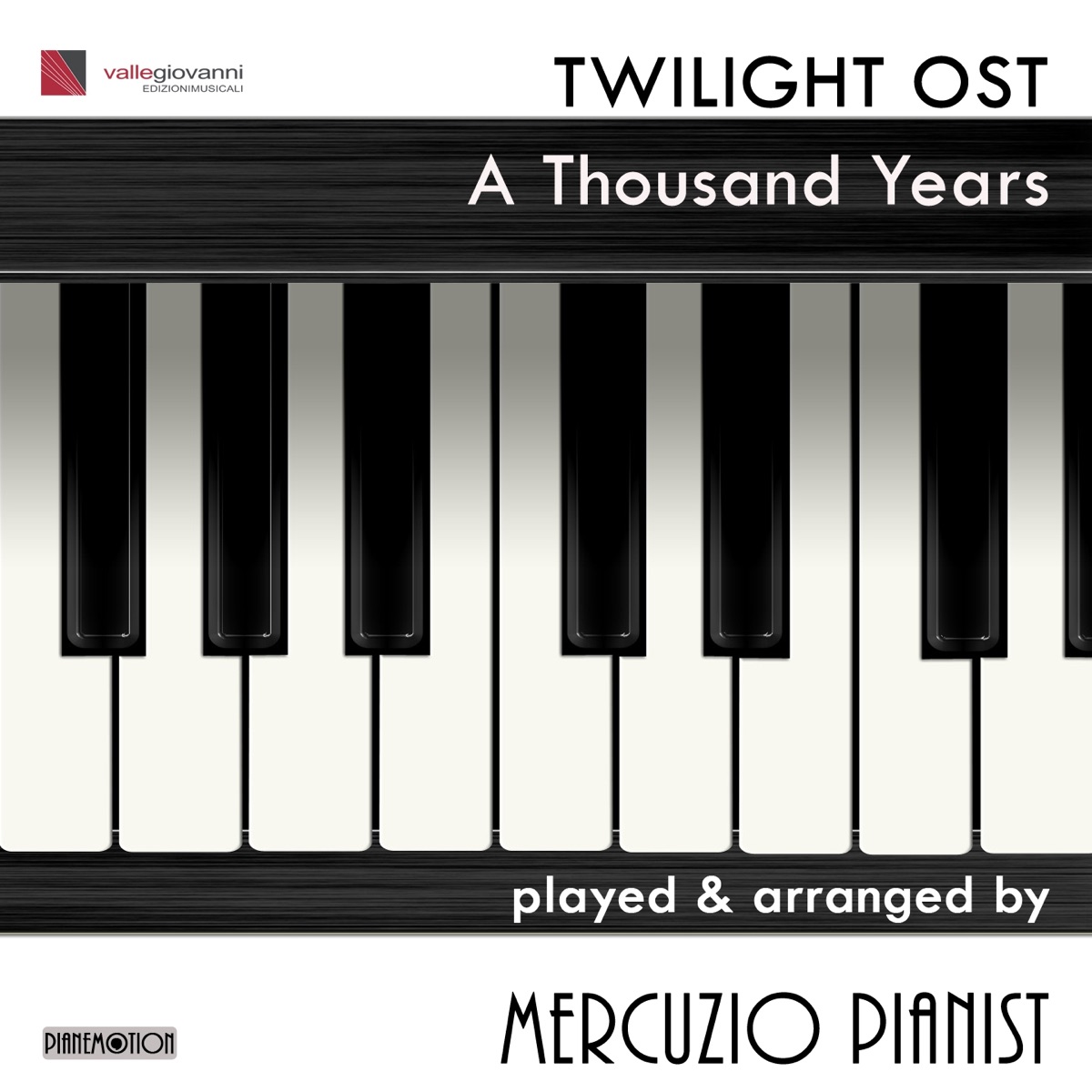 A Thousand Years - Single by Mercuzio Pianist album cover