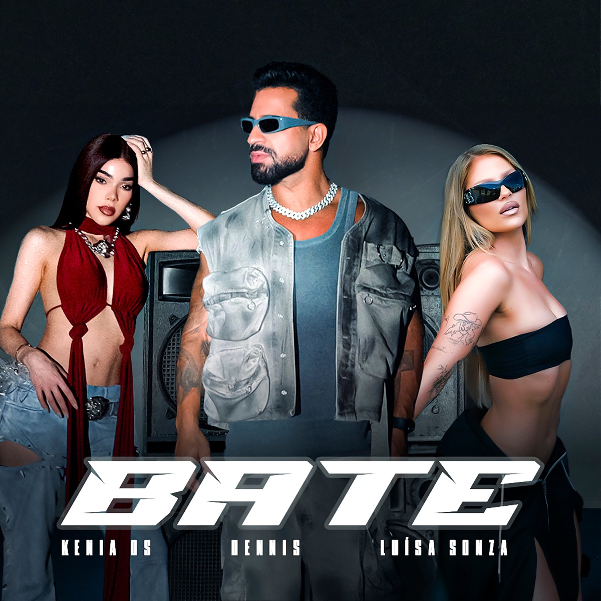 Bate - Single by DENNIS, Luísa Sonza & Kenia Os album cover