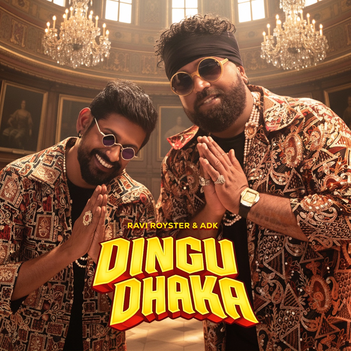Dingu Dhaka - Single by Ravi Royster & ADK album cover