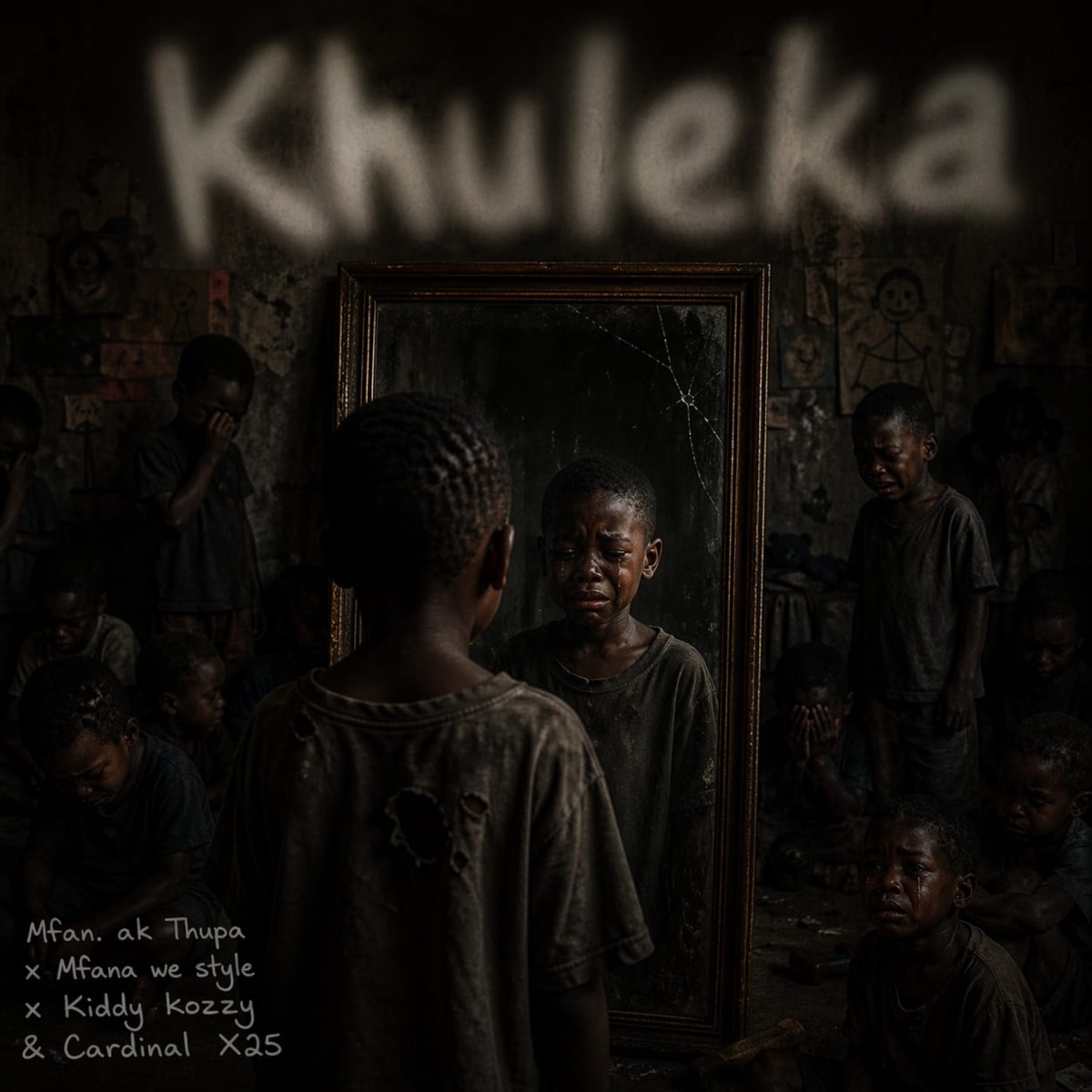 Khululeka (feat. Slayzer04 & Man B SA) - Single by Mfan.ak Thupa, Mfana we style, Kiddy kozzy & Cardinal X25 album cover