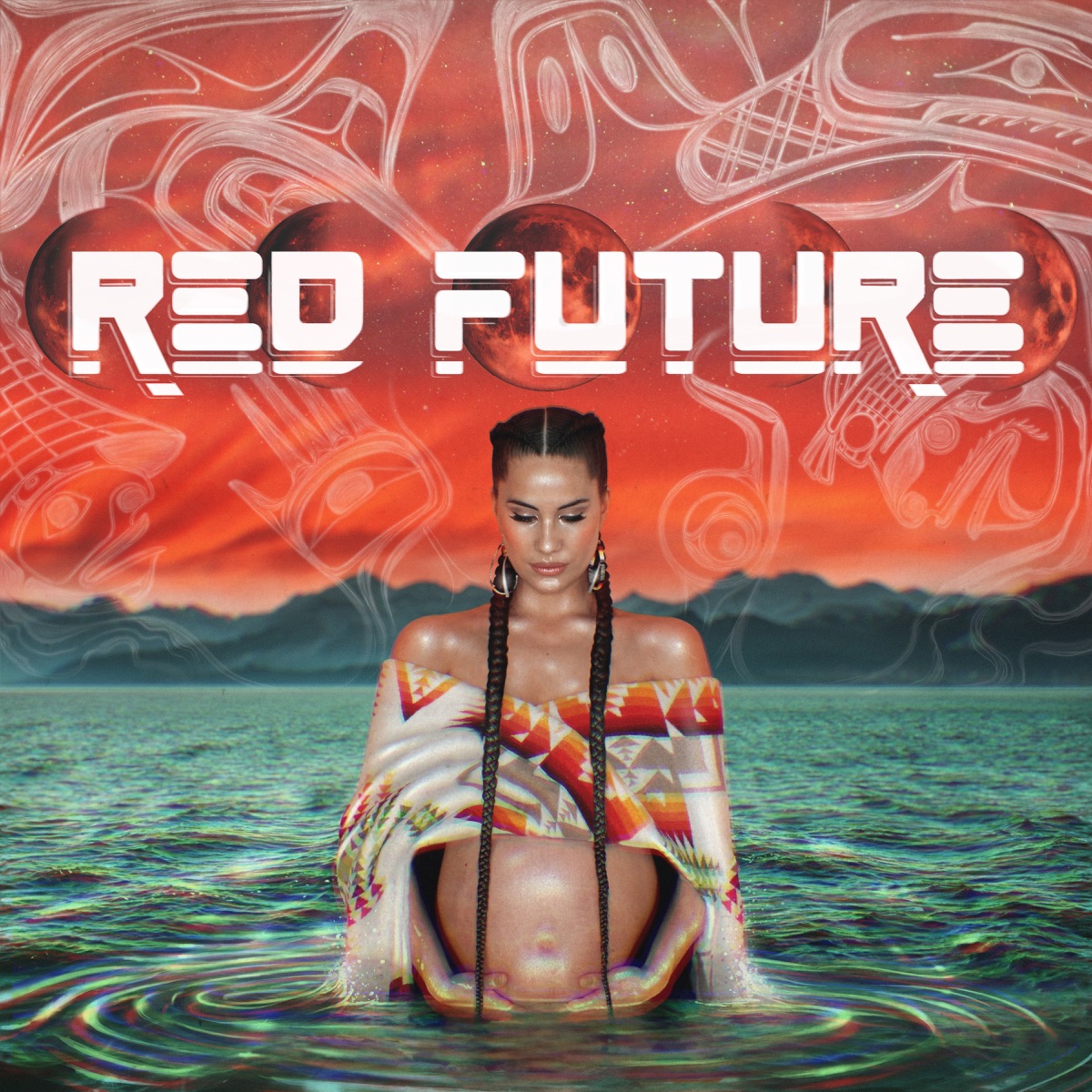 RED FUTURE by Snotty Nose Rez Kids album cover