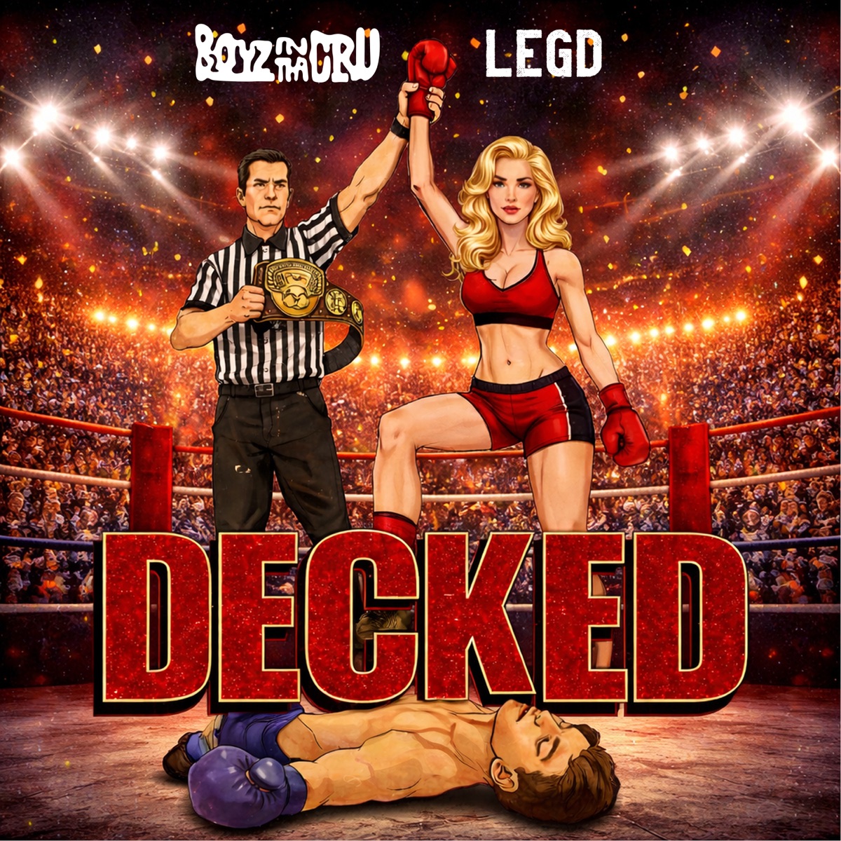 Gi meg no' mer (DECKED) - Single by BoyzInThaCru & LEGD album cover