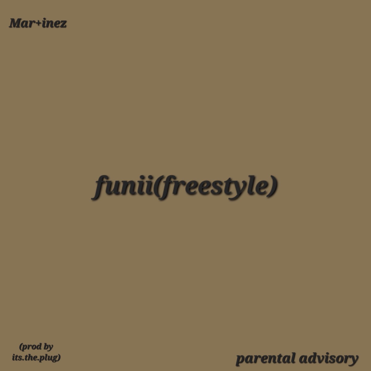 funii(freestyle) - Single by Martinez album cover