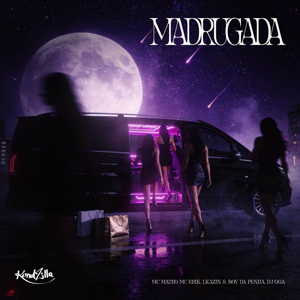 Madrugada (feat. OGA) - Single by MC MATEO, MC Erik, Mc Lkazin & MC Boy da Penha album cover