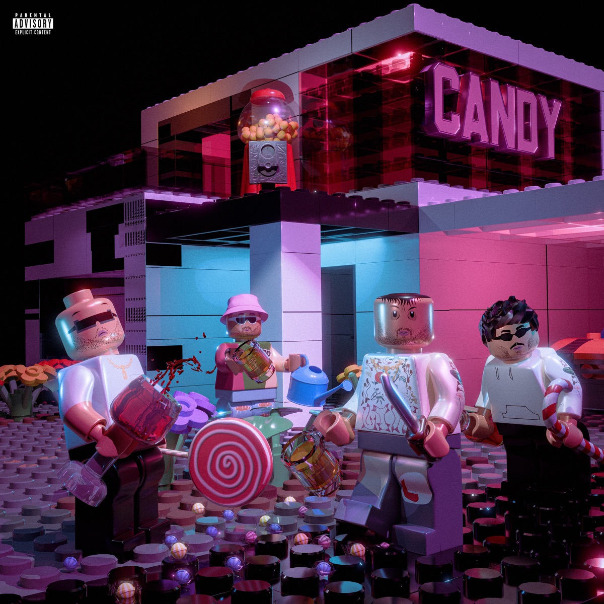 Candy (feat. Kusha & Mandassan) - Single by Pouriya Adroit, Catchybeatz & Siohash album cover