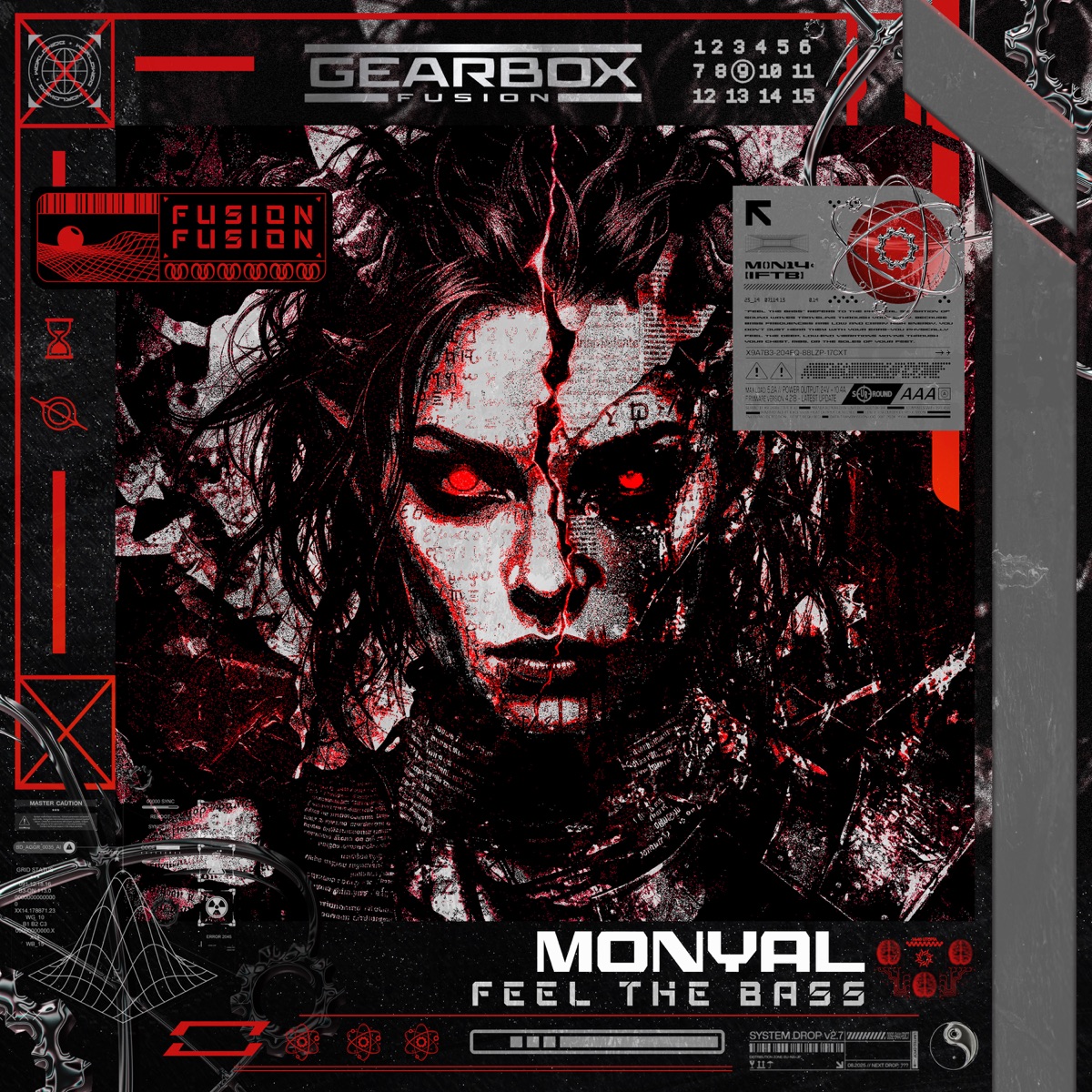 Feel the Bass - Single by Monyal album cover
