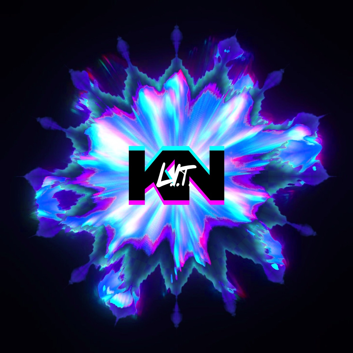 L.I.T - Single by KN album cover