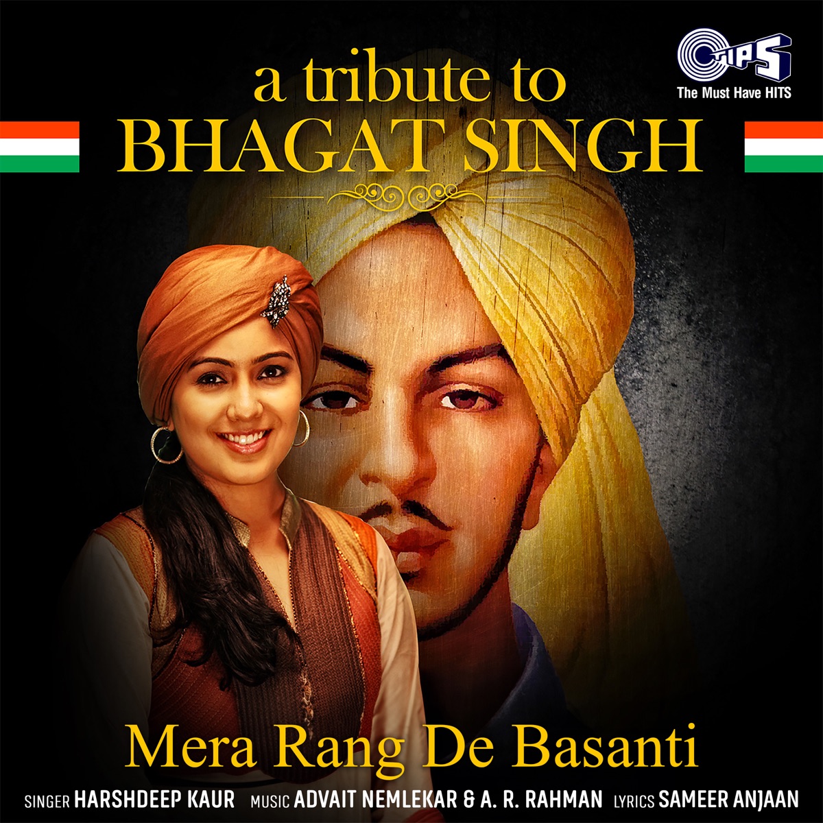Mera Rang De Basanti: A Tribute to Bhagat Singh - Single by A.R. Rahman, Harshdeep Kaur & Advait Nemlekar album cover
