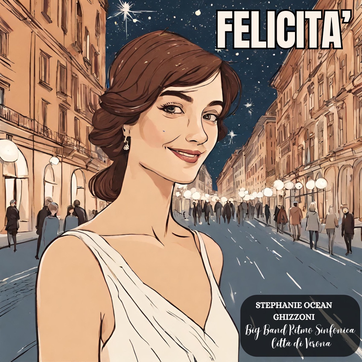 Felicità - Single by Stephanie Ocean Ghizzoni & Big Band Ritmo Sinfonica Città di Verona album cover