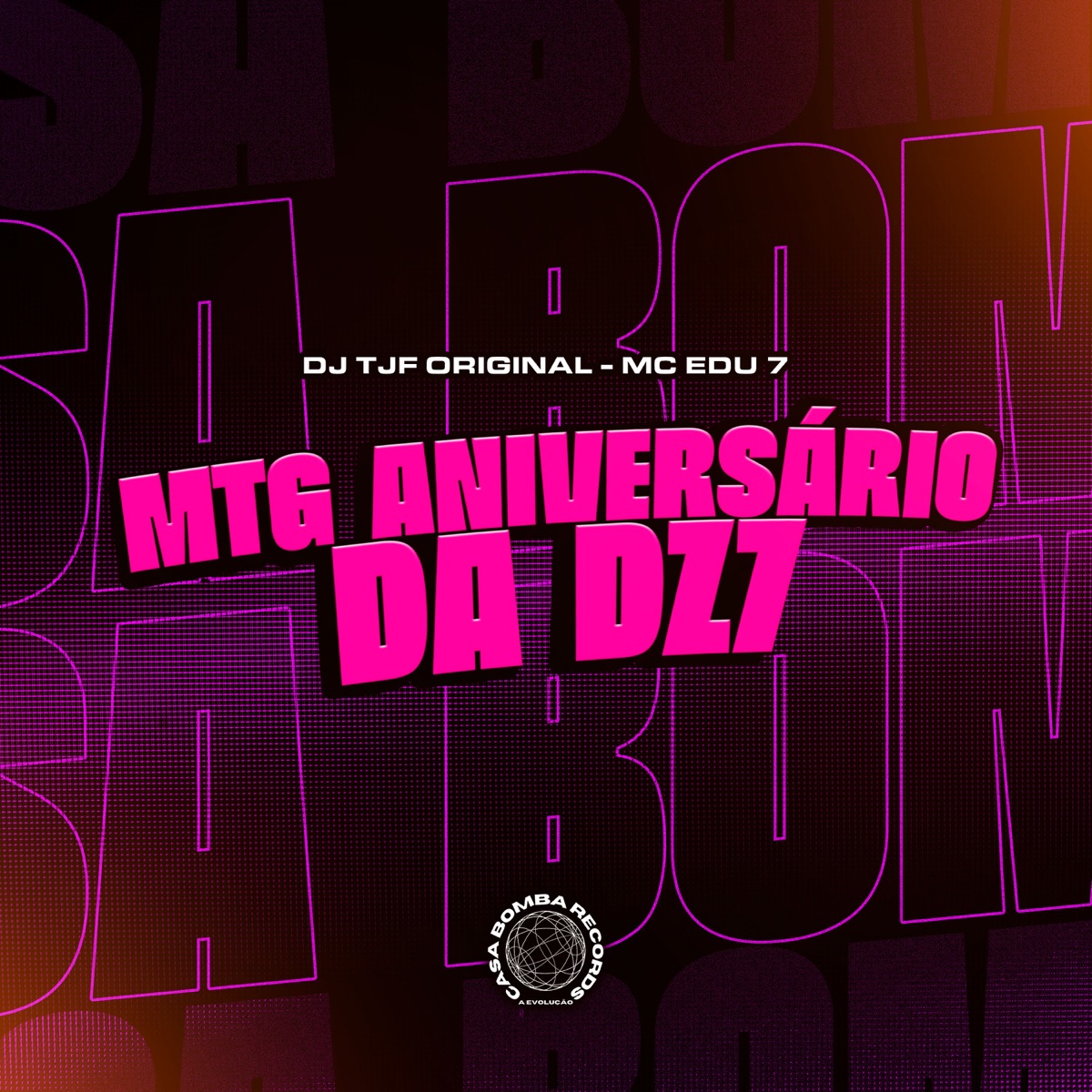 Mtg Aniversário da Dz7 (feat. MC EDU 7) - Single by DJ TJF ORIGINAL album cover