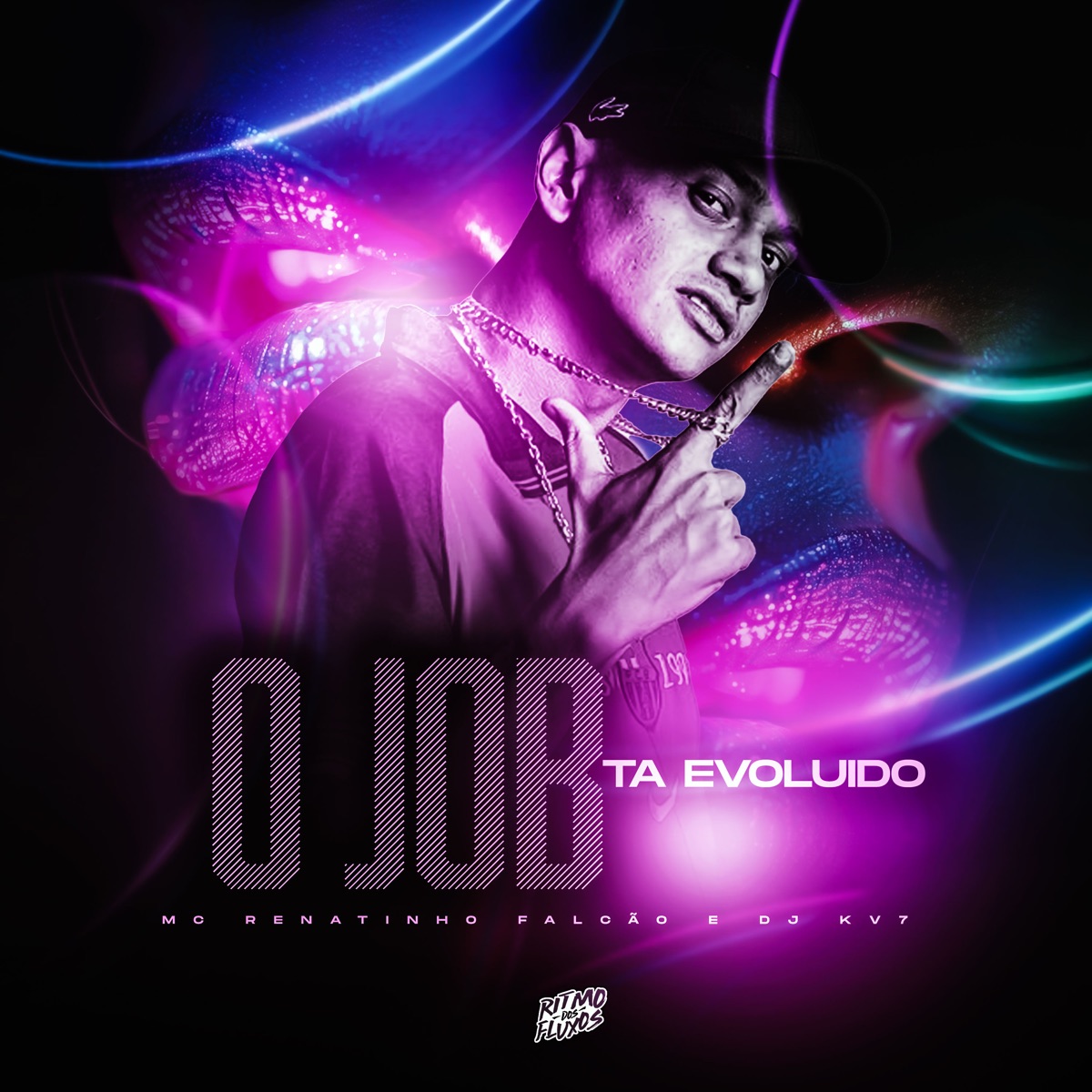 O Job Tá Evoluído - Single by Ritmo Dos Fluxos, DJ KV7 & MC Renatinho Falcão album cover