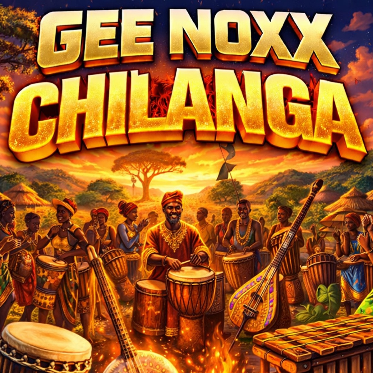 Chilanga - Single by Gee Noxx album cover