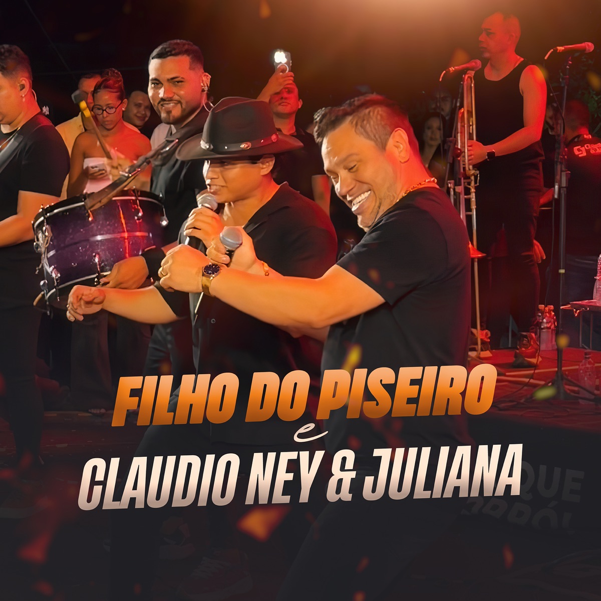 Meu Pai Paga Minha Faculdade / Mexe Essa Sanfona / Eu Vou Pra Vaquejada / Vuco Vuco / Rei Do Baralho / Sala De Reboco - Single by Filho do Piseiro & Claudio Ney & Juliana album cover