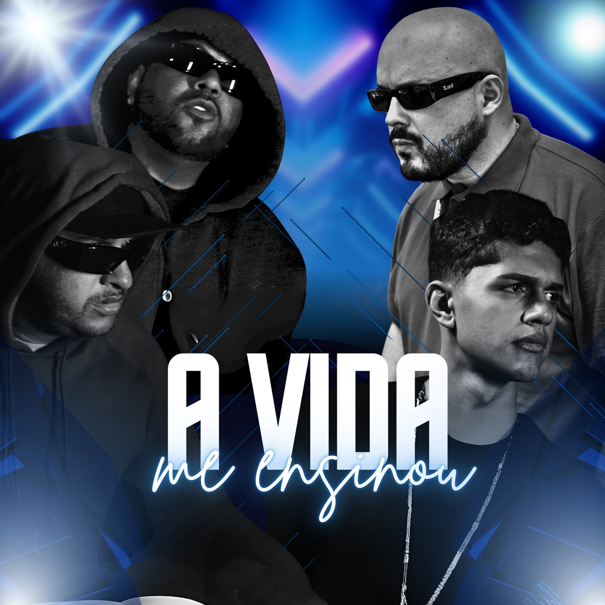 A Vida Me Ensinou - Single by 100% Realidade, Arqui-Rival, PM4 & Mano Cássio Garcia album cover