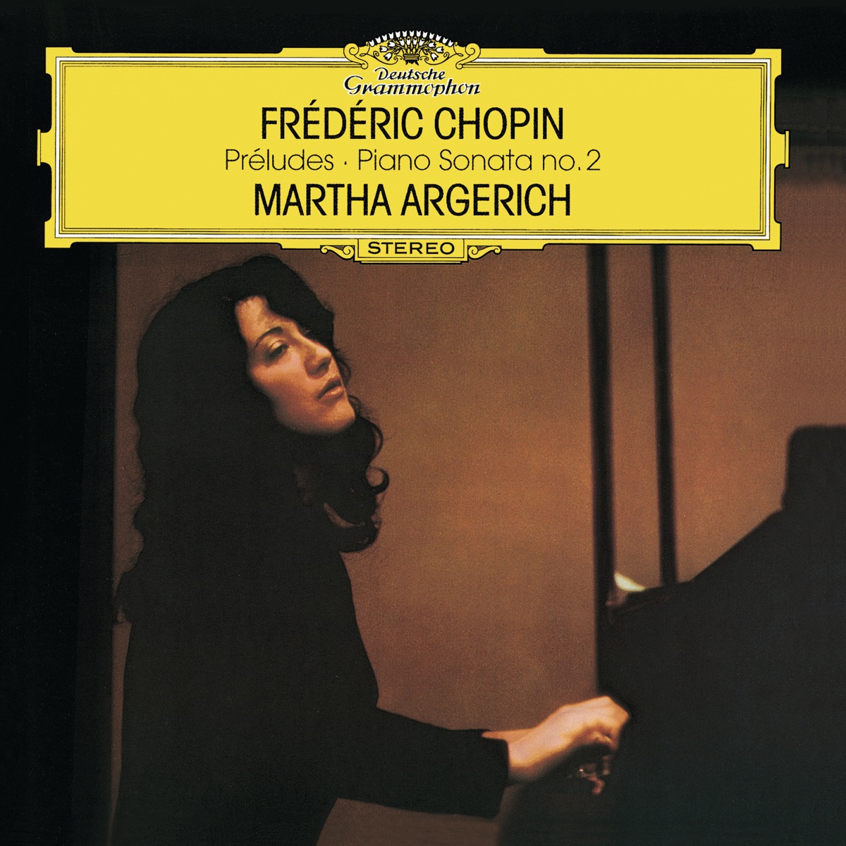 Chopin: Préludes & Piano Sonata No. 2 by Martha Argerich album cover