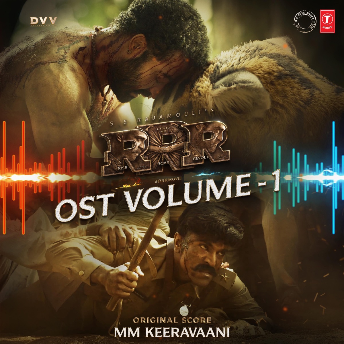 RRR, Vol. 1 (Original Motion Picture Soundtrack) by M.M. Keeravani album cover