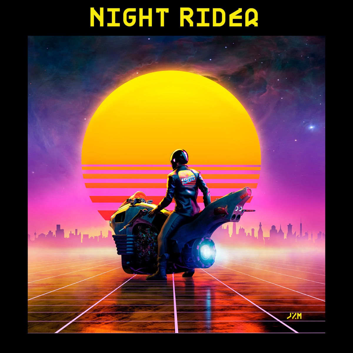 Night Rider - Single by J.M. album cover