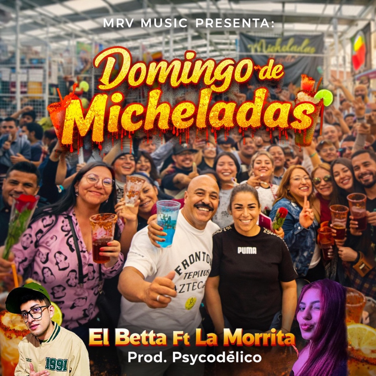 Domingo De Micheladas (feat. La Morrita) - Single by El Betta album cover