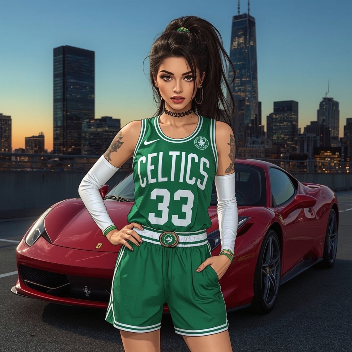 CELTICS 33 - Single by Sofia Saanvi, Hugomasked, DJ DYLANFK & Kalel Phonk album cover