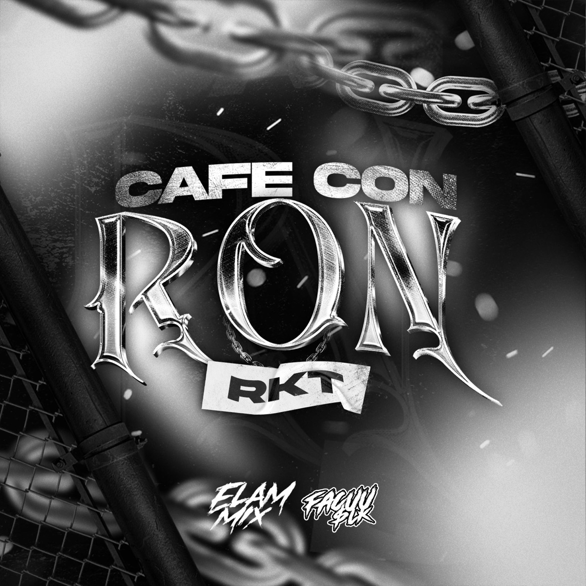 CAFÉ CON RON RKT (feat. LAZZO DJ) - Single by ELAM MIX album cover