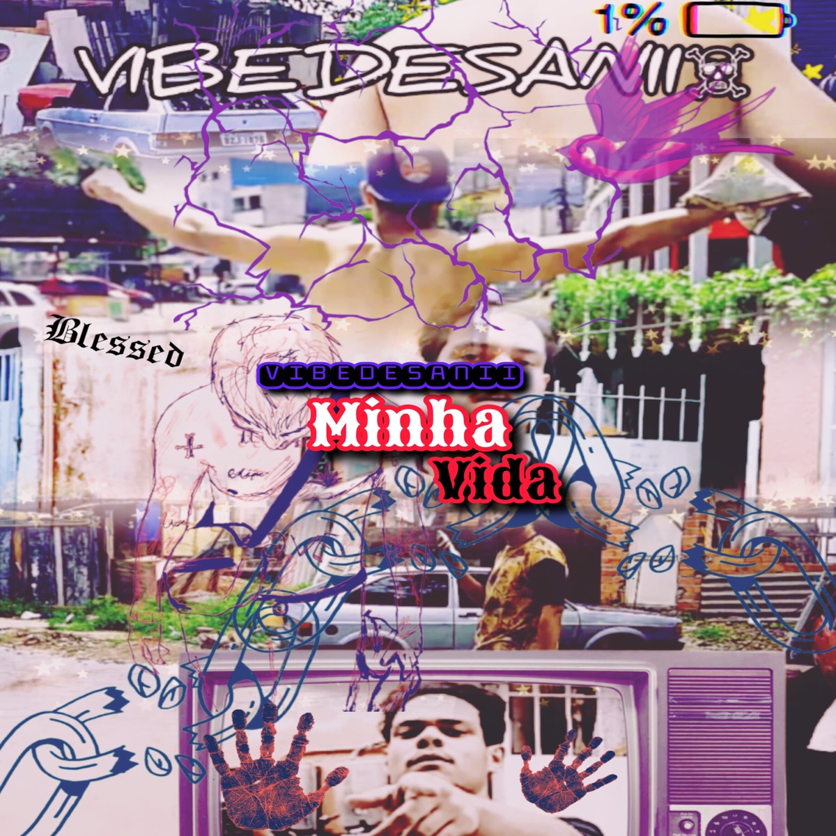 Minha Vida - Single by VIBEDESANII album cover