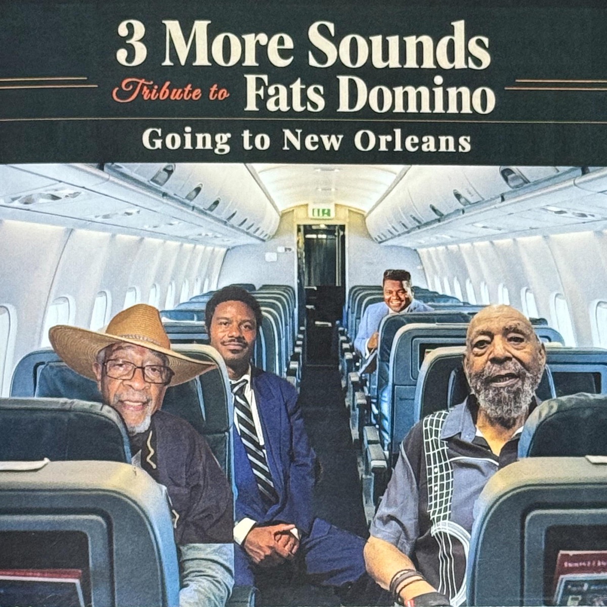 3 More Sounds Going to New Orleans : Tribute to Fats Domino by Henry Franklin, Robert Turner & Carl Burnett album cover