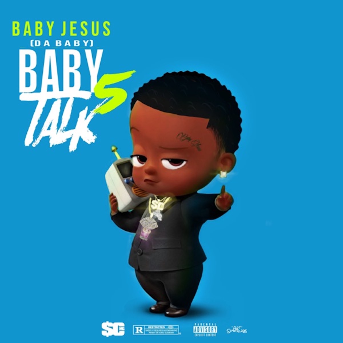 Baby Talk 5 by DaBaby album cover artwork
