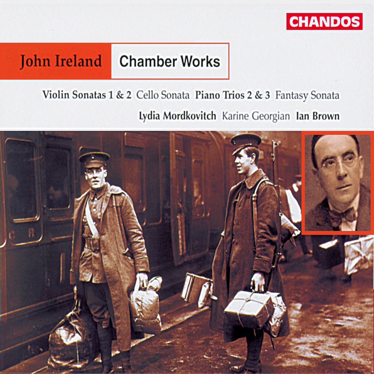 Ireland: Chamber Works by Lydia Mordkovitch, Karine Georgian & Ian Brown album cover