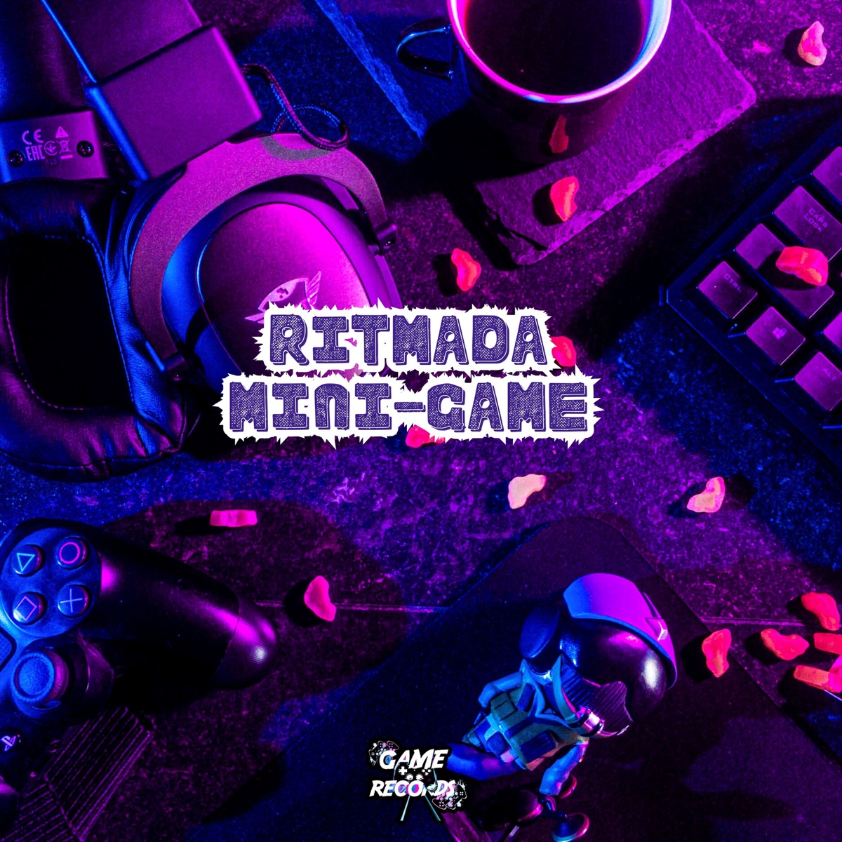 Ritmada Mini-Game (feat. Game Records & Mc Menor Do Alvorada) - Single by DJ KZIN DA DZ7, MC BM OFICIAL & MC PR album cover