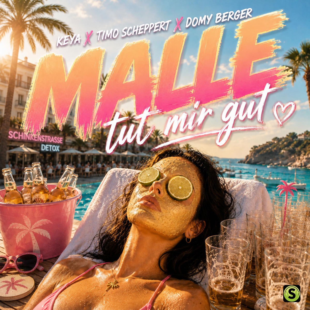 Malle tut mir gut - Single by Keya, Timo Scheppert & Domy Berger album cover