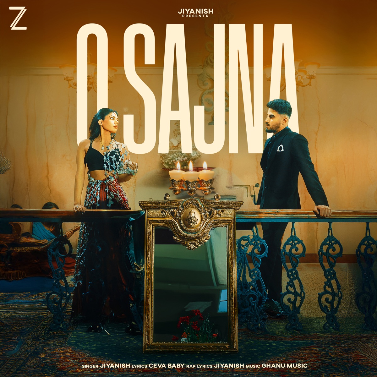 O Sajna - Single by Jiyanish & Ghanu Music album cover