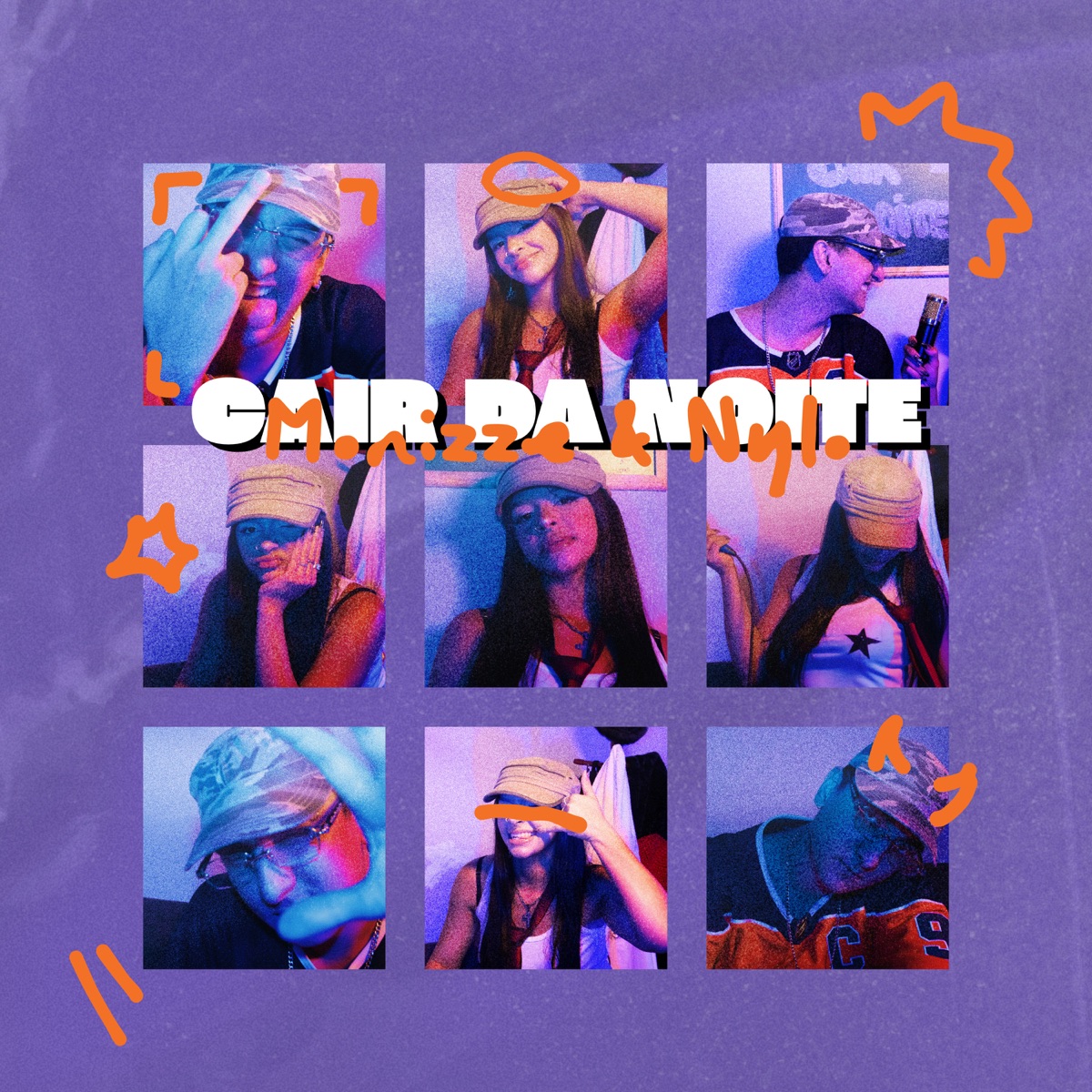 Cair da Noite - Single by MONIZZE & Nylo Viegas album cover