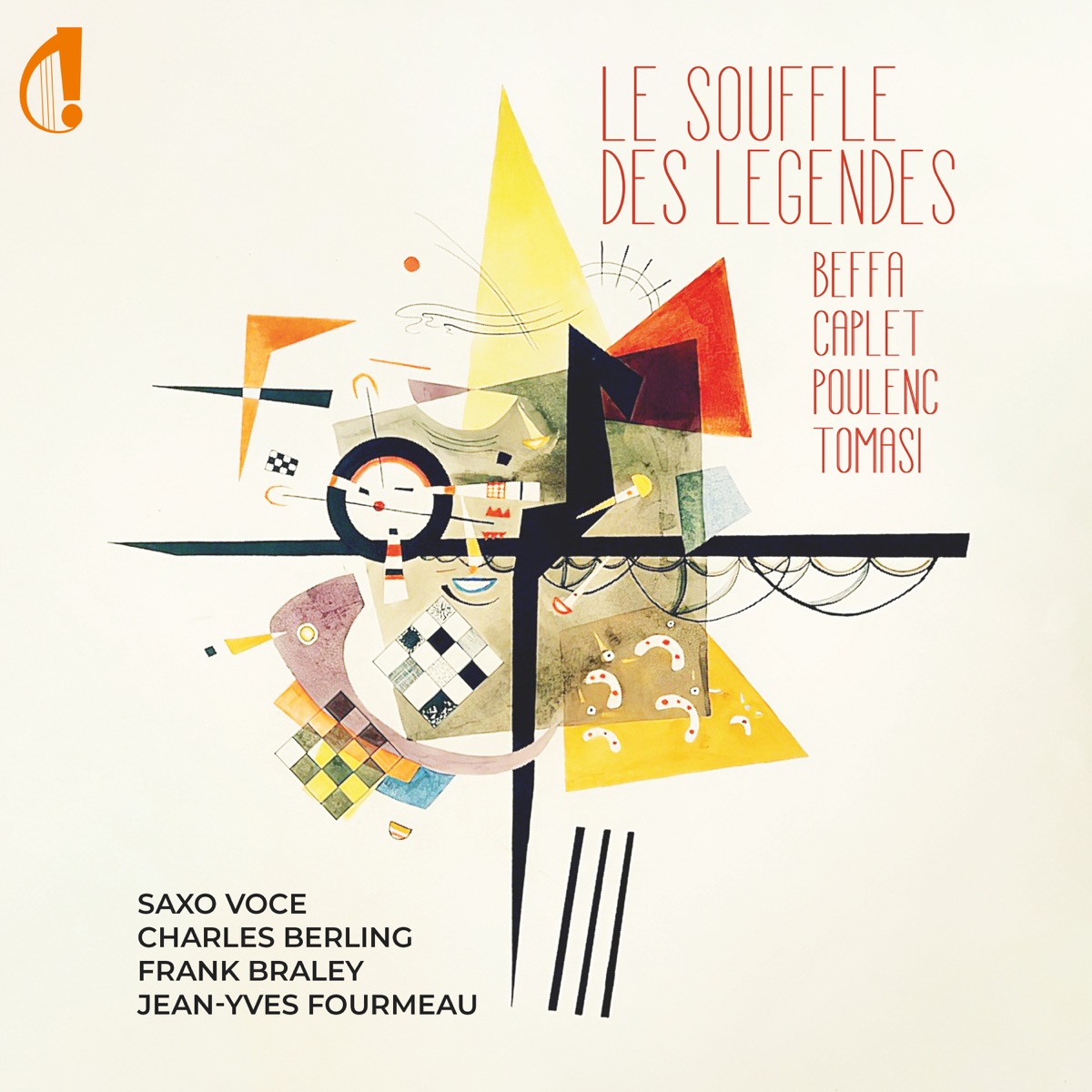 Le souffle des légendes by Saxo Voce album cover