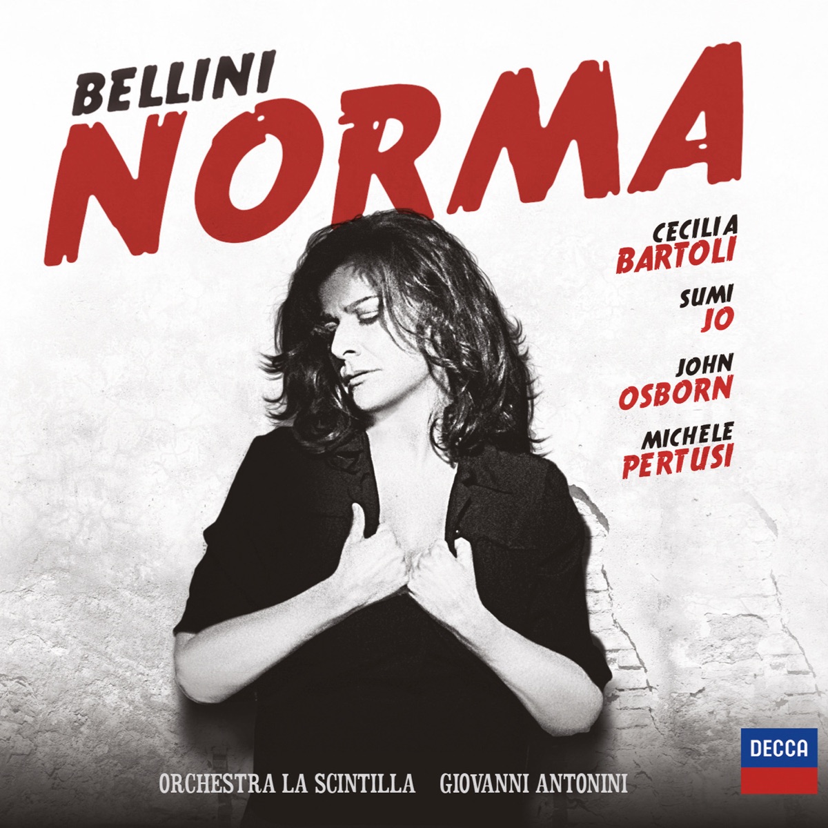 Bellini: Norma by Cecilia Bartoli, Orchestra La Scintilla, Giovanni Antonini, John Osborn, Sumi Jo & Michele Pertusi album cover